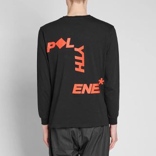 オフホワイト(OFF-WHITE)のaichan様専用polythene optics ロングスリーブ ロゴTシャツ(Tシャツ/カットソー(七分/長袖))