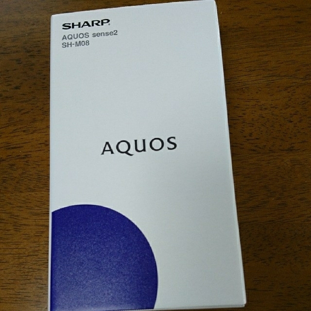 AQUOS sense2 SH-MO8 SIMフリー(ホワイトシルバー)