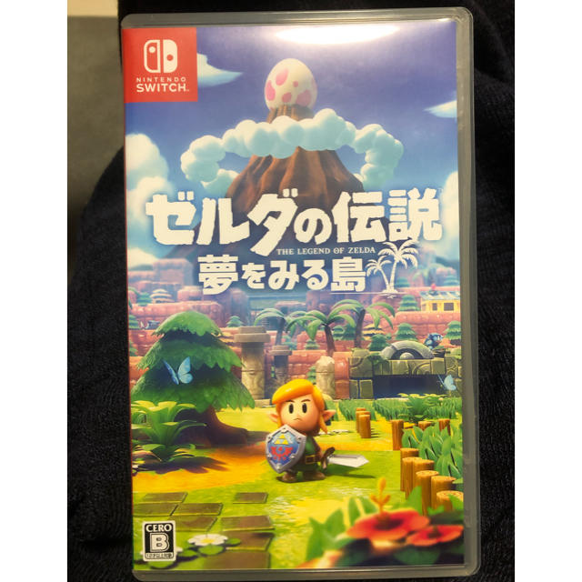 Nintendo Switch(ニンテンドースイッチ)の【ほぼ未使用】ゼルダの伝説 夢を見る島 夢をみる島 ニンテンドーswitch  エンタメ/ホビーのゲームソフト/ゲーム機本体(家庭用ゲームソフト)の商品写真