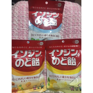 ユーハミカクトウ(UHA味覚糖)の亜鉛×ヘスペリジン配合✩イソジンのど飴３種類❤︎.*(菓子/デザート)