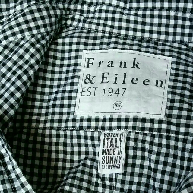 Frank&Eileen(フランクアンドアイリーン)の美品♡フランク＆アイリーン Frank&Eileen チェック BARRY XS レディースのトップス(シャツ/ブラウス(長袖/七分))の商品写真