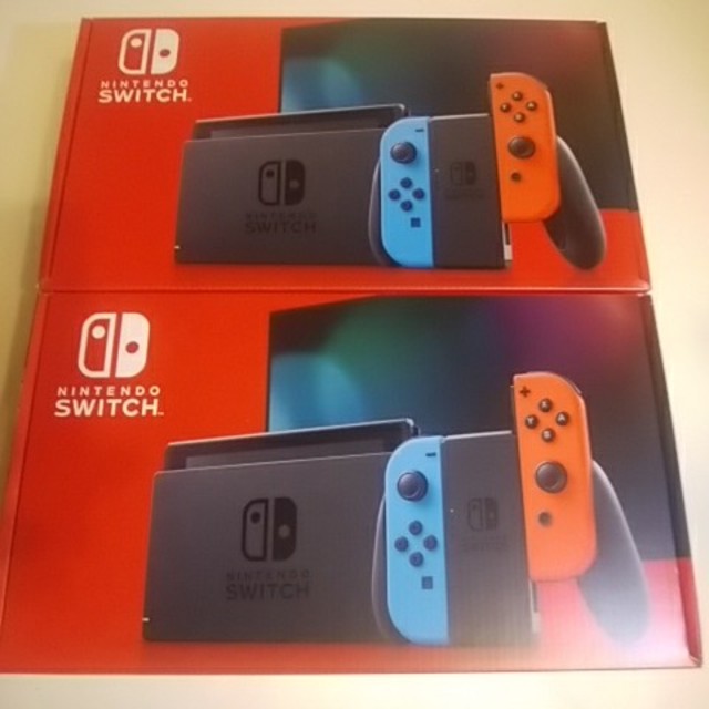 新型 ネオン×7 Nintendo Switch 新品 未使用