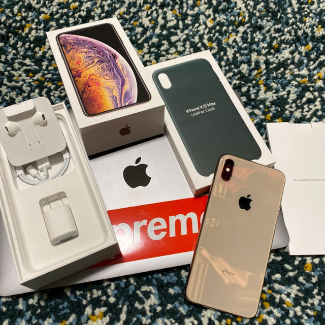 ☆美品☆おまけ付き　iPhoneXs ゴールド　256GB