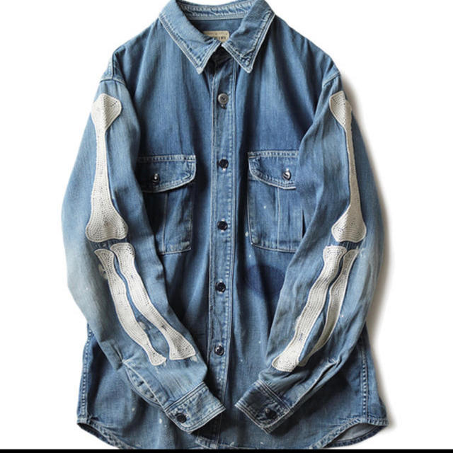 KAPITAL KOUNTRY デニムシャツ 骨 bone 正規品 キャピタル-