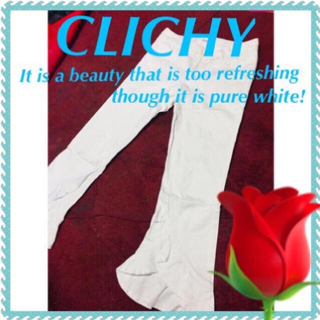 ❇️【CLICHY】爽やか過ぎるキューティクル☆‼️ レディースのパンツ(クロップドパンツ)の商品写真