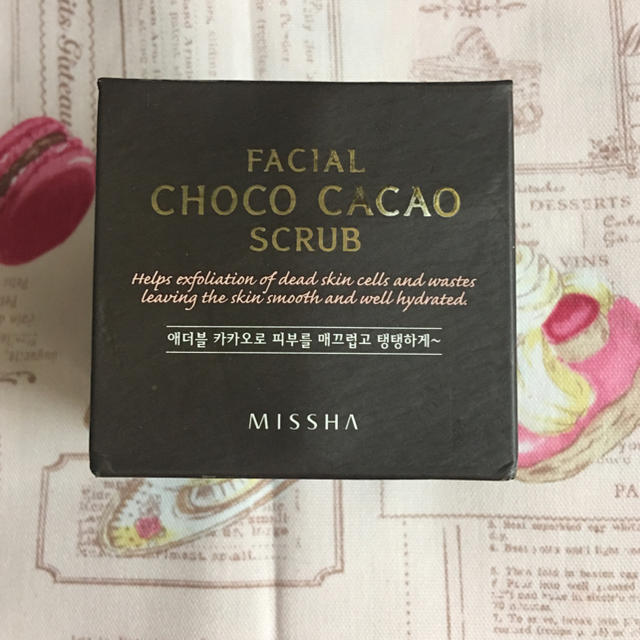 MISSHA(ミシャ)のミシャMISSA チョコレートスクラブ 韓国コスメ コスメ/美容のスキンケア/基礎化粧品(その他)の商品写真