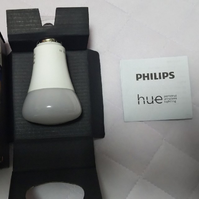 PHILIPS(フィリップス)のPhilips Hue - ホワイトグラデーションシングルランプ E26スマート インテリア/住まい/日用品のライト/照明/LED(蛍光灯/電球)の商品写真