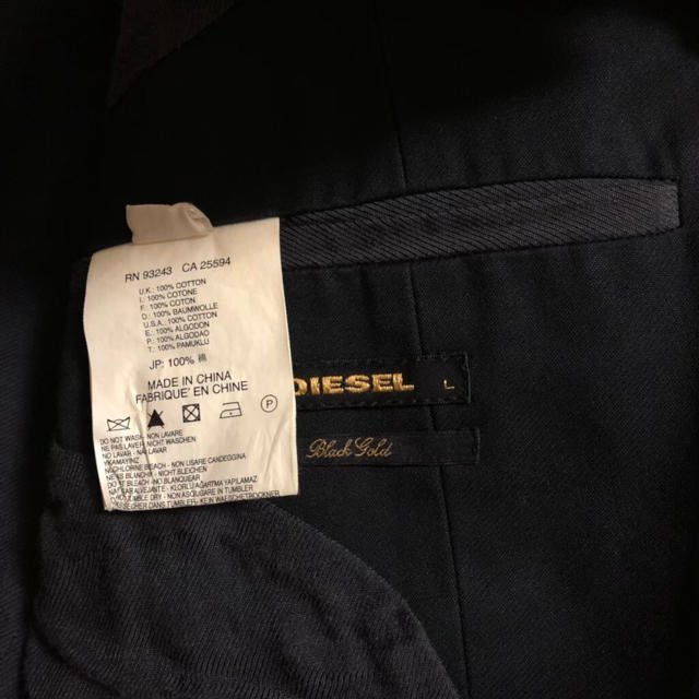 DIESEL(ディーゼル)のdiesel テーラードジャケット メンズのジャケット/アウター(テーラードジャケット)の商品写真