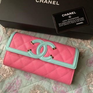 シャネル(CHANEL)のシャネル C Cフリグリー 財布 今季♡(財布)