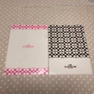 コーチ(COACH)のCOACH クリアファイル 2枚組(クリアファイル)