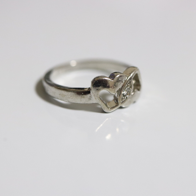 即購入OK【AR004】アンティークデザインシルバーカラーリング指輪 レディースのアクセサリー(リング(指輪))の商品写真