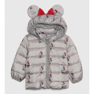 ベビーギャップ(babyGAP)の新品タグ付★GAP ディズニー ミニーちゃん パファー★ダウンコート ジャンパー(ジャケット/上着)