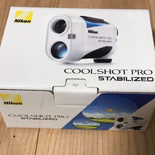 Nikon(ニコン)のNikon 距離計 COOLSHOT PRO STABILIZE《新品・未開封》 スポーツ/アウトドアのゴルフ(その他)の商品写真