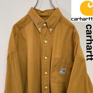 カーハート(carhartt)のcarhartt  カーハート  FR ワンポイント ロゴ 長袖シャツ メンズ(シャツ)