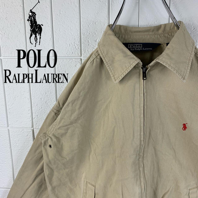 POLO RALPH LAUREN(ポロラルフローレン)のMt.ktさん 専用 ポロラルフローレン USA製 ゆるだぼ スイングトップ メンズのジャケット/アウター(ブルゾン)の商品写真