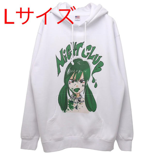 Lサイズ NIGHTCLUB JUN INAGAWA GIRLY HOODIE