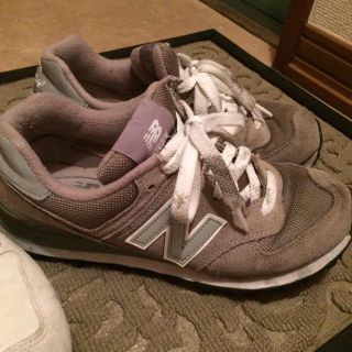 ニューバランス(New Balance)のニューバランス＊574グレー(スニーカー)