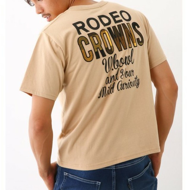 RODEO CROWNS WIDE BOWL(ロデオクラウンズワイドボウル)のRCWB メンズ TEX PP Ｔシャツ メンズのトップス(Tシャツ/カットソー(半袖/袖なし))の商品写真