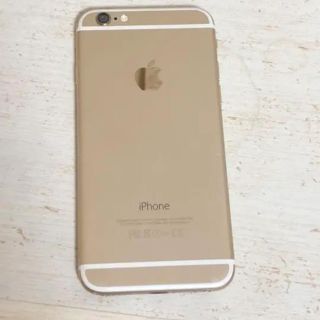 アイフォーン(iPhone)のiPhone 6 Gold 16 GB au(携帯電話本体)