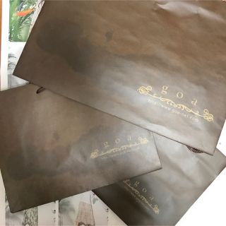 ゴア(goa)のgoa SHOP袋 3枚SET(ショップ袋)