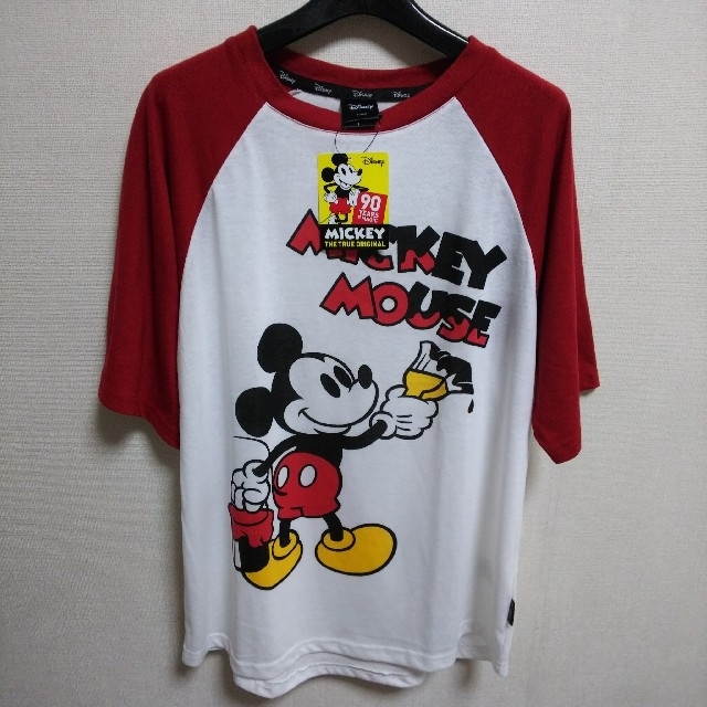 Disney(ディズニー)の【新品・タグ付き】ミッキーマウス Tシャツ レディースのトップス(Tシャツ(半袖/袖なし))の商品写真