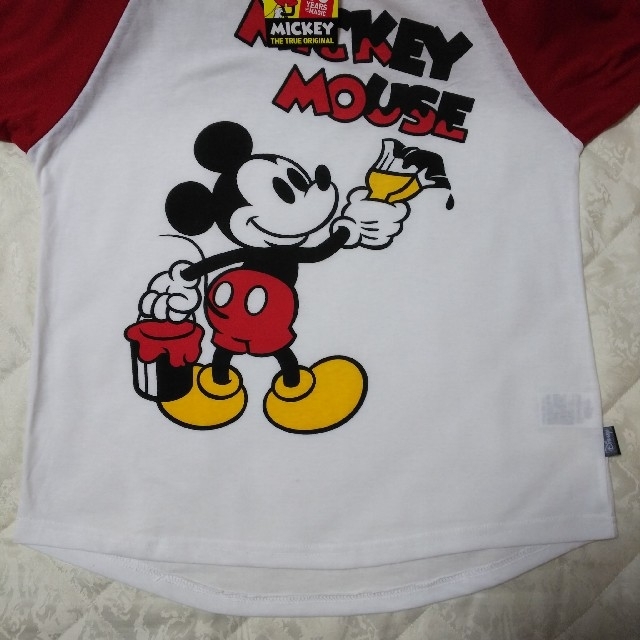 Disney(ディズニー)の【新品・タグ付き】ミッキーマウス Tシャツ レディースのトップス(Tシャツ(半袖/袖なし))の商品写真