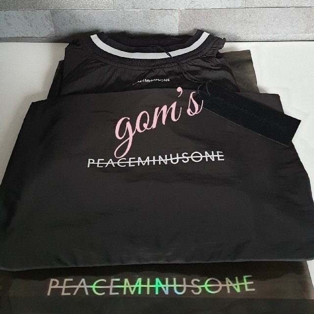 PEACEMINUSONE(ピースマイナスワン)のPEACEMINUSONE PMO WINDBREAKER #BLACK メンズのジャケット/アウター(ナイロンジャケット)の商品写真