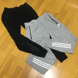 アディダス(adidas)のadidasセット 同デザイン色違いサイズML ジャージ スウェット(その他)