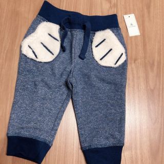 ベビーギャップ(babyGAP)のbabyGap   しろくまパンツ 起毛 70(パンツ)