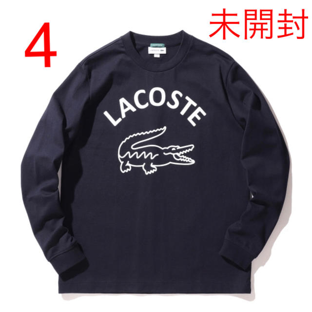 LACOSTE - LACOSTE BEAMS別注 ビッグワニ ロングスリーブTシャツ LACOSTE - LACOSTE BEAMS別注 ビッグワニ ロングスリーブTシャツ