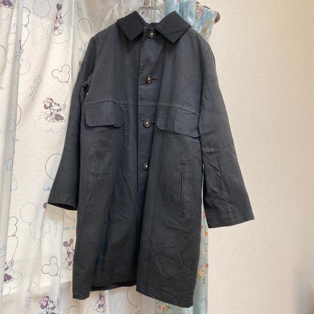 Yohji Yamamoto(ヨウジヤマモト)のヨウジヤマモト    ミリタリーウールギャバライナーコート メンズのジャケット/アウター(ステンカラーコート)の商品写真