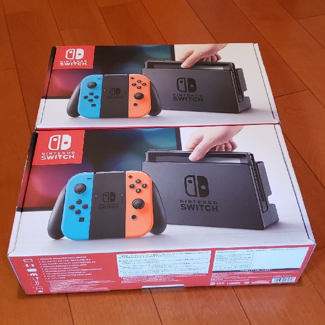 任天堂 Switch 本体 新品未使用 2台セット スイッチ家庭用ゲーム機本体