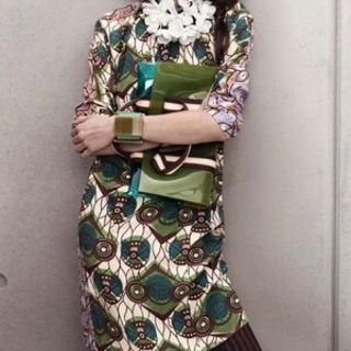 マルニ(Marni)のMARNI at H&M コラボレーションワンピース 36(ひざ丈ワンピース)