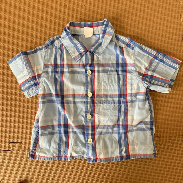 babyGAP(ベビーギャップ)のGAP 半袖シャツ キッズ/ベビー/マタニティのキッズ服男の子用(90cm~)(Tシャツ/カットソー)の商品写真