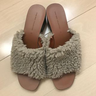 ザラ(ZARA)のZARA ファーサンダル(サンダル)