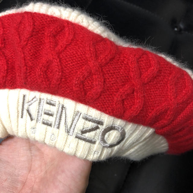 KENZO(ケンゾー)のKENZO GOLF ニットベレー帽 レディースの帽子(ハンチング/ベレー帽)の商品写真