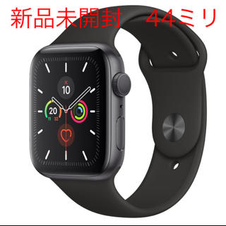 アップル(Apple)のアップルウォッチ series5 44mm(腕時計(デジタル))