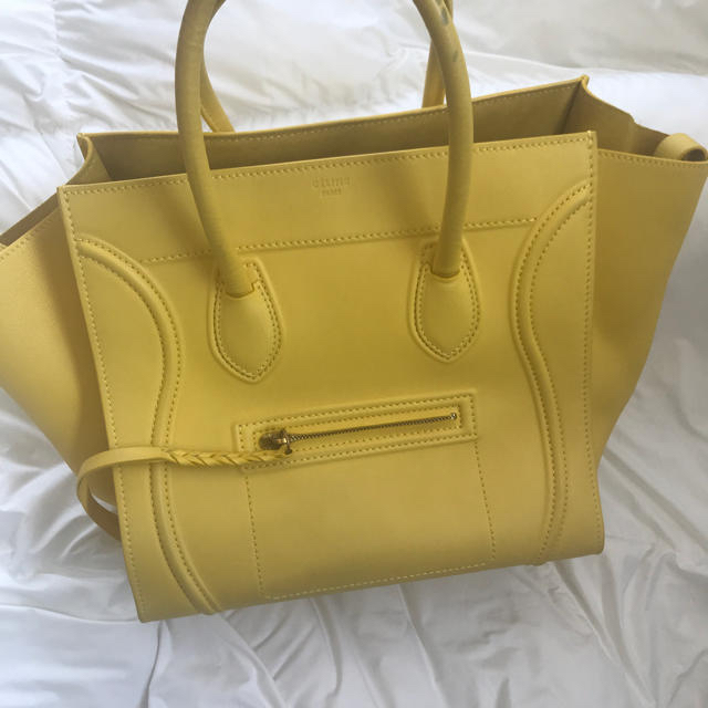 celine(セリーヌ)のセリーヌ ラゲージファントム イエロー レディースのバッグ(トートバッグ)の商品写真