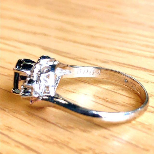 トクトクジュエリー pt900 サファイア ダイヤモンド リング レディースのアクセサリー(リング(指輪))の商品写真