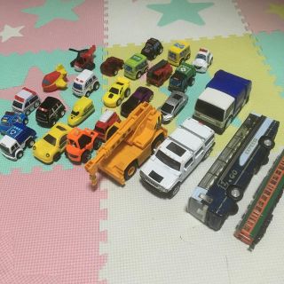 子供のおもちゃ 車 電車 重機 ミニカー まとめ売り(電車のおもちゃ/車)