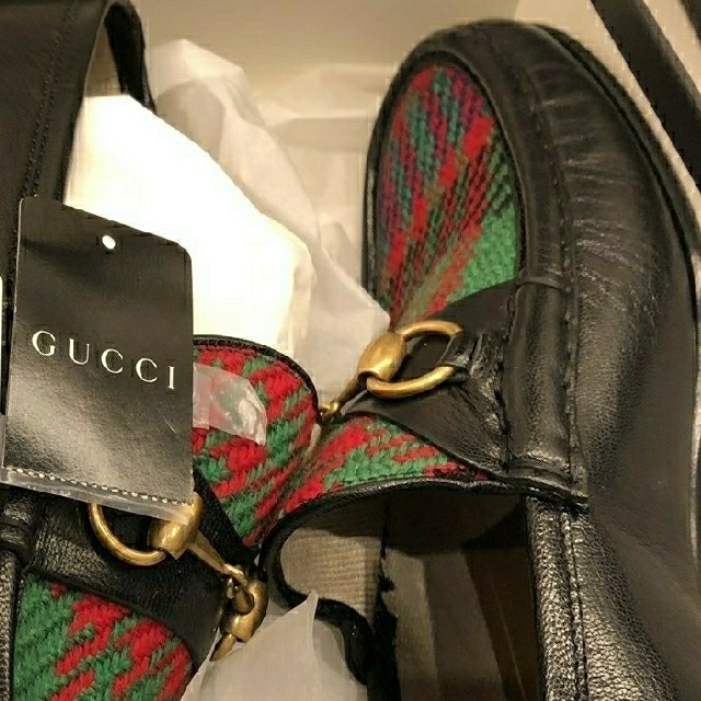 当店一番人気】 ビー 9 size ローファー ビット ホース GUCCI - Gucci