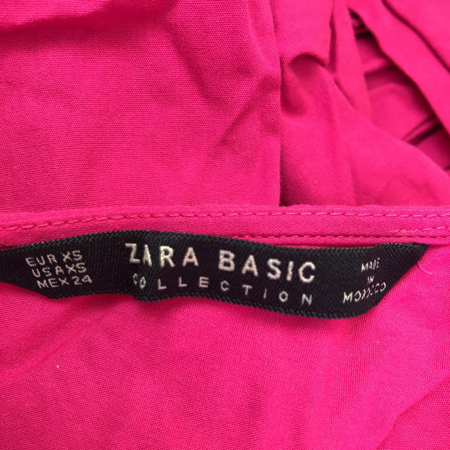 ZARA(ザラ)のZARA BASIC  フレアスリーブブラウス XS レディースのトップス(シャツ/ブラウス(長袖/七分))の商品写真