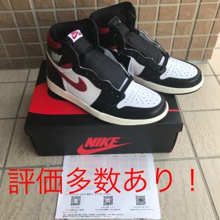 ナイキ(NIKE)の【値下げ！】エアジョーダン1 NIKE AIR JORDAN 1 GYMRED(スニーカー)