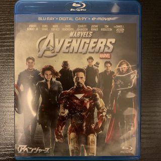 マーベル(MARVEL)の美品・送料無料【Blu-ray】アベンジャーズ〈2枚組〉(外国映画)