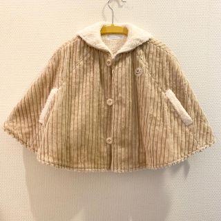 ベベ(BeBe)のushiyuka様専用♡BEBE  べべ ルダクティオン ボアポンチョ コート(ジャケット/コート)