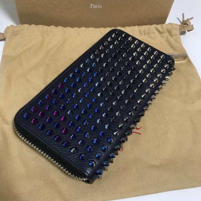 クリスチャンルブタン スタッズ 長財布 - 長財布