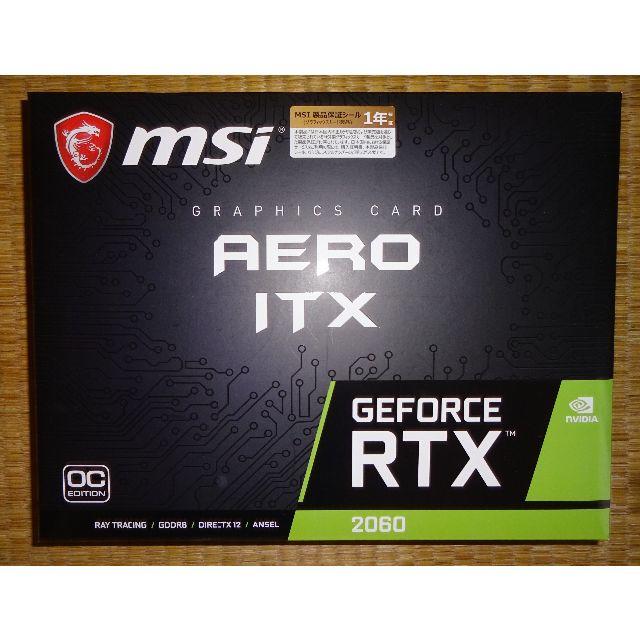 MSI RTX2060 AERO ITX 6G OC 新品未使用