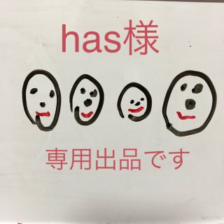 【has様専用】子ども用 プリーツマスク　2枚(外出用品)