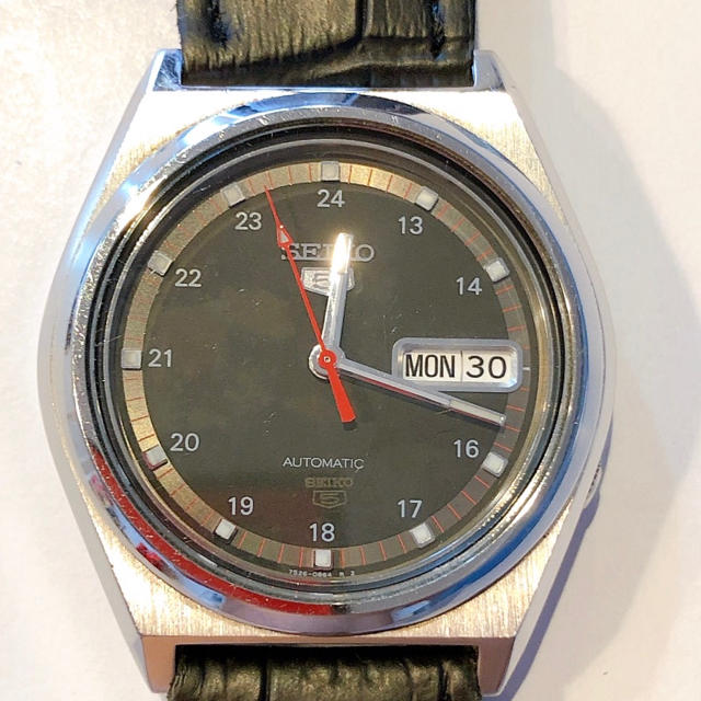 腕時計 SEIKO セイコー5 人気の黒