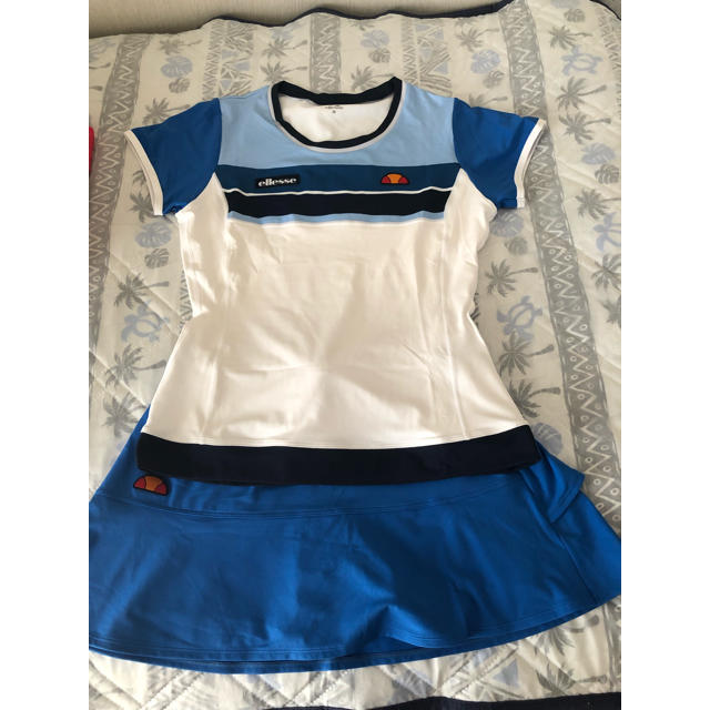 ellesse(エレッセ)のエレッセ テニスウェアセット Lサイズ スポーツ/アウトドアのテニス(ウェア)の商品写真